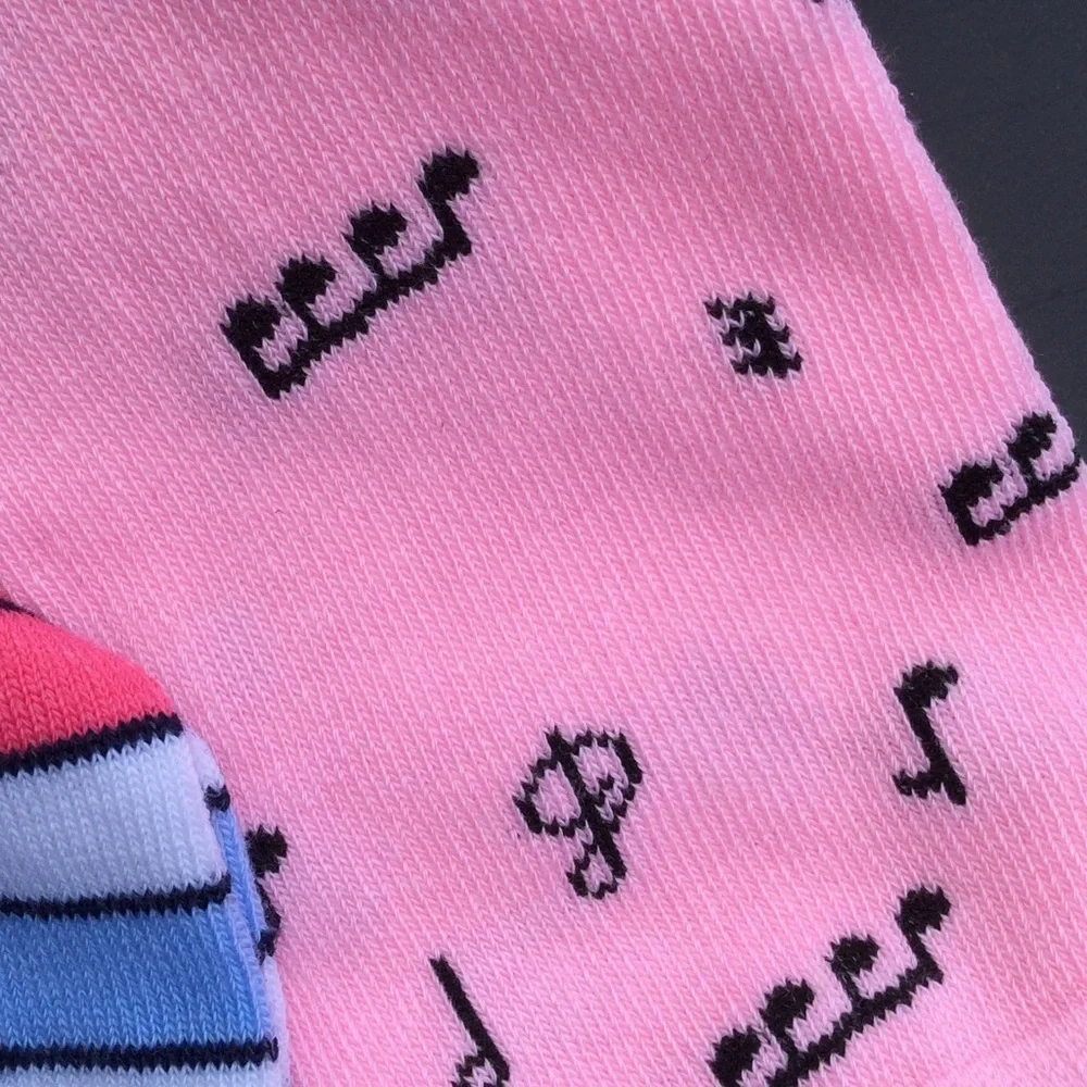 3-pack Women’s Music Theme Socks